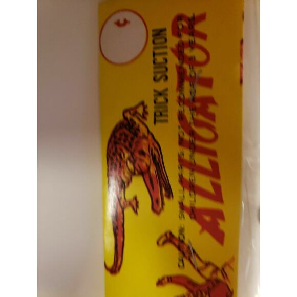 Vintage Dime Store Toy Suction Cup Alligator New Old Stock Sealed SKU 191 - Picture 4 of 4